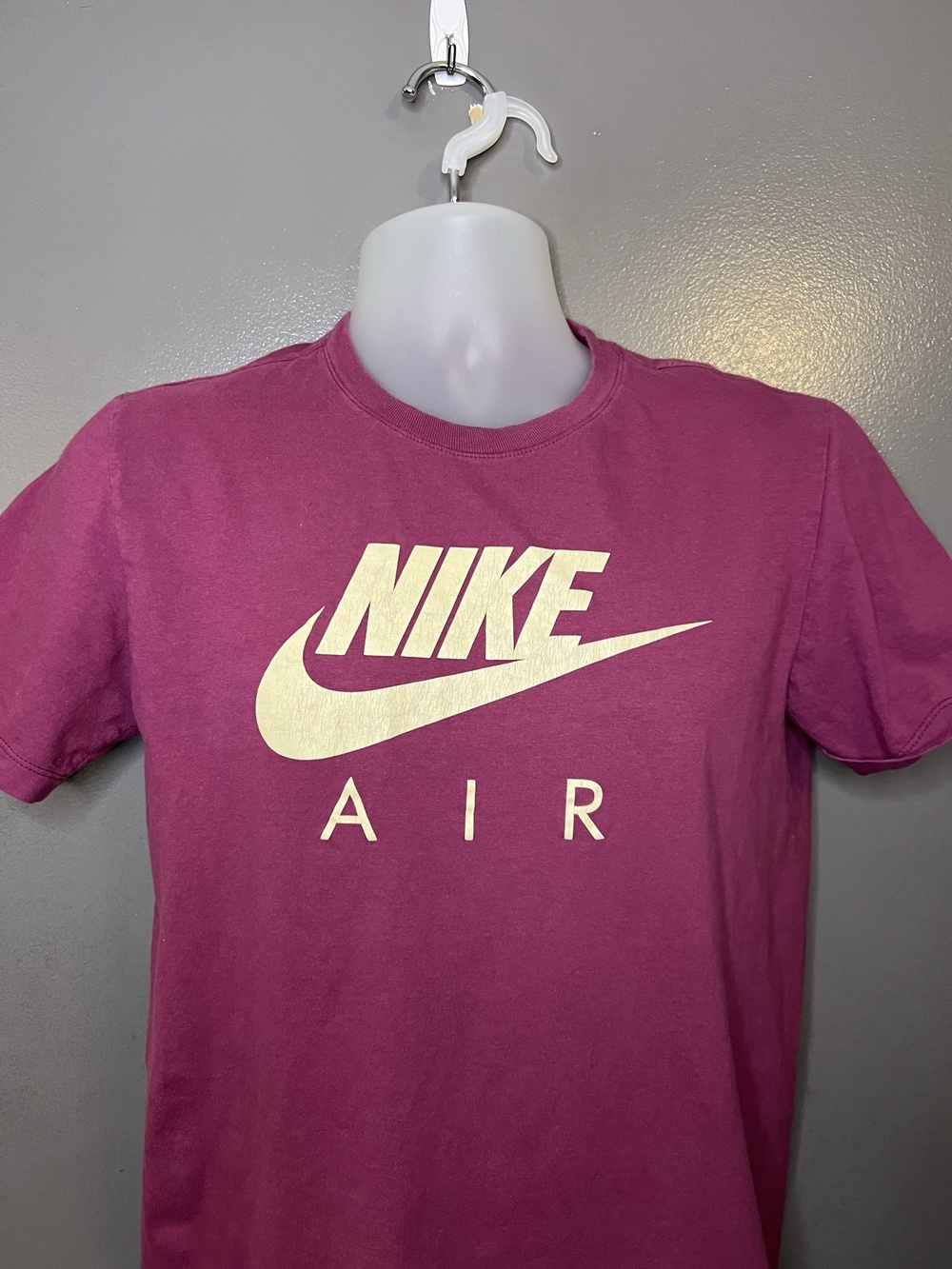 Nike Shirt Mens Small Pink Nike Air Swoosh Logo Graphic Tee The Nike Tee Shirt